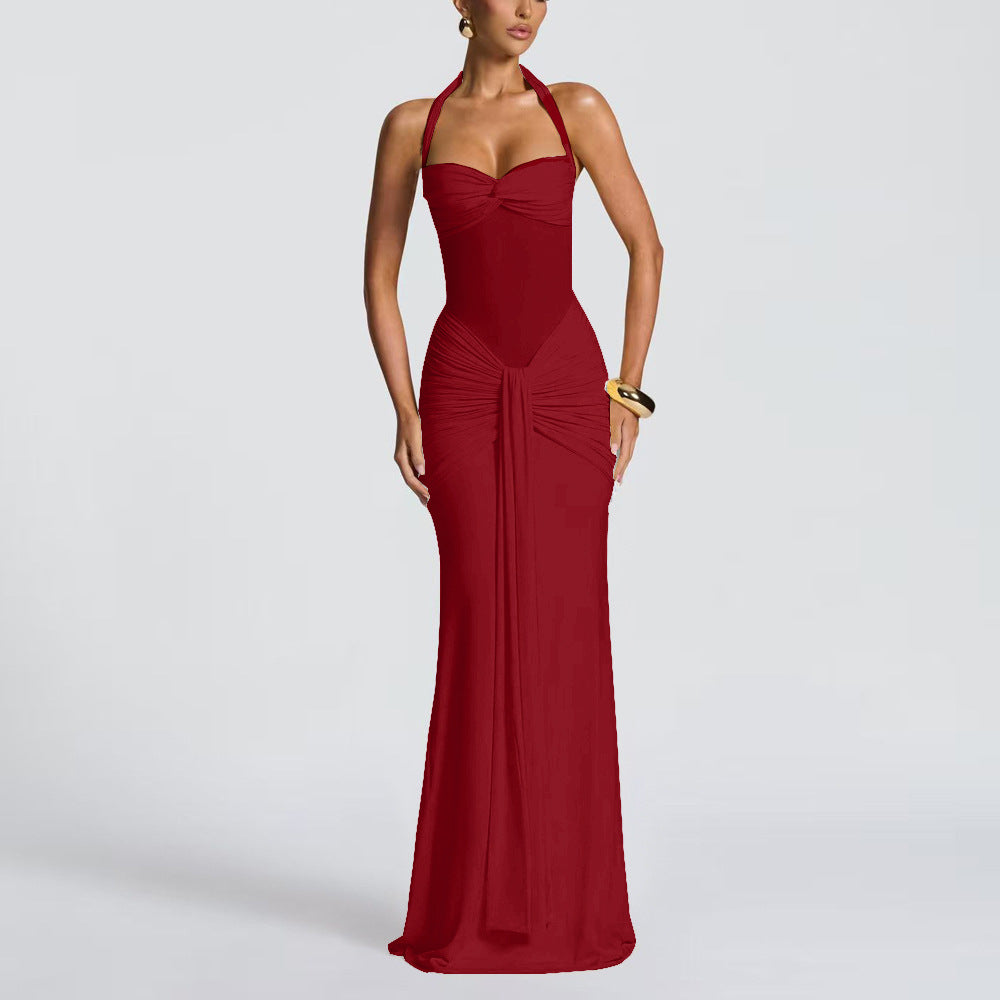 Lady Temperament Hip-Bag Dress