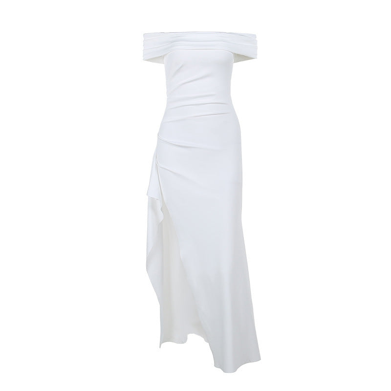 Women’s Temperament Sleeveless Split Dress