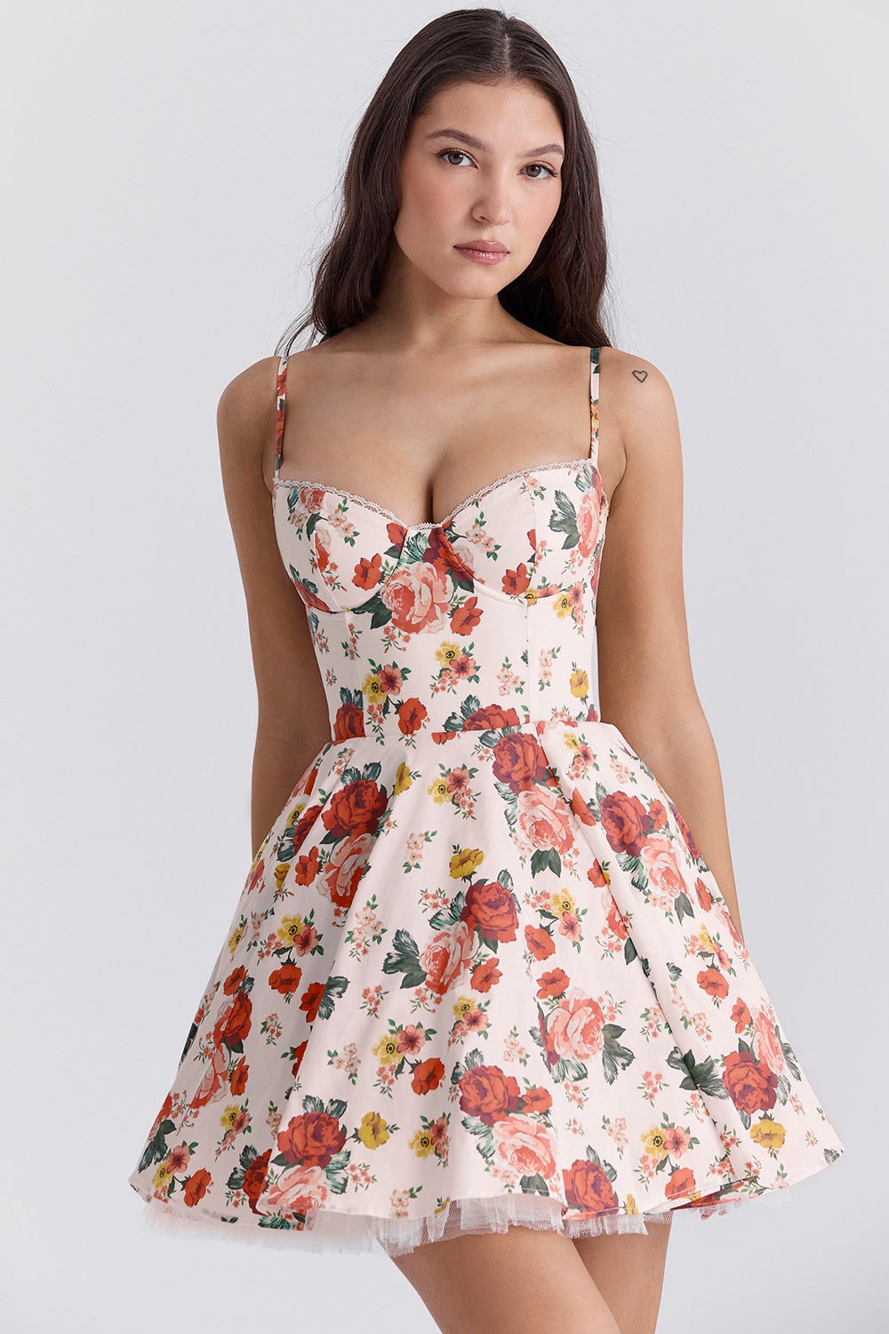 Backless Princess Pettiskirt Sling Dress