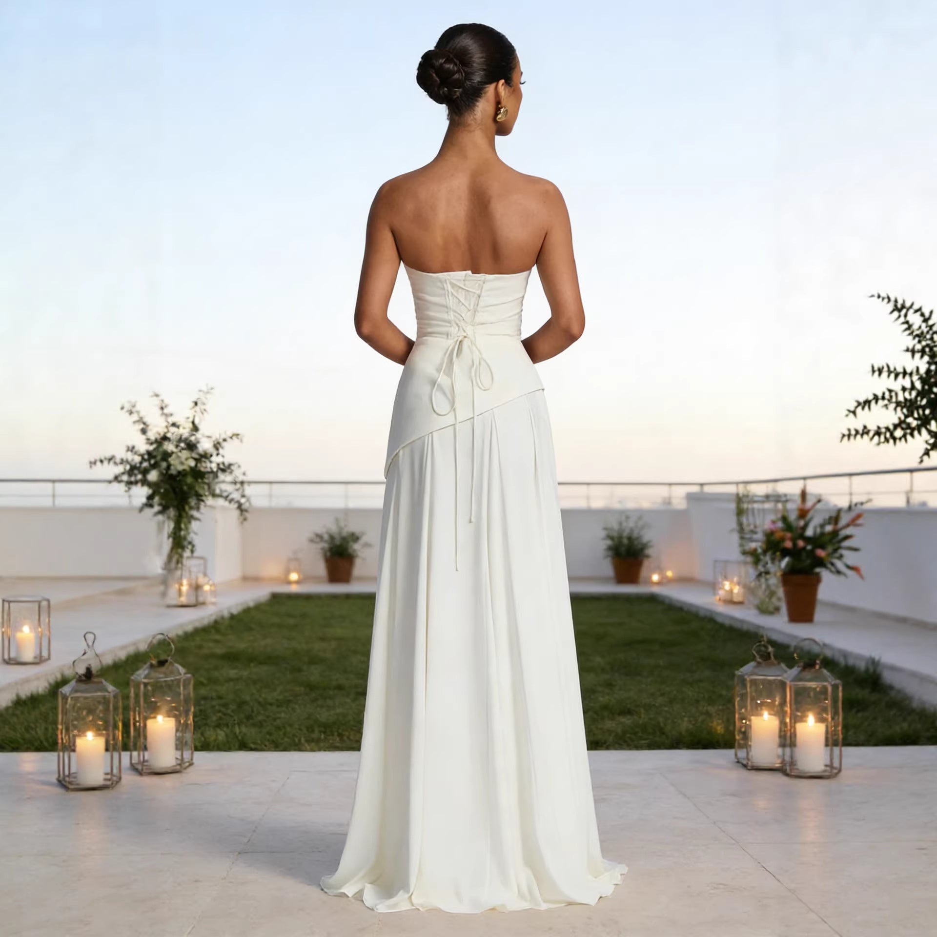 Women’s Strapless Bandage Dress
