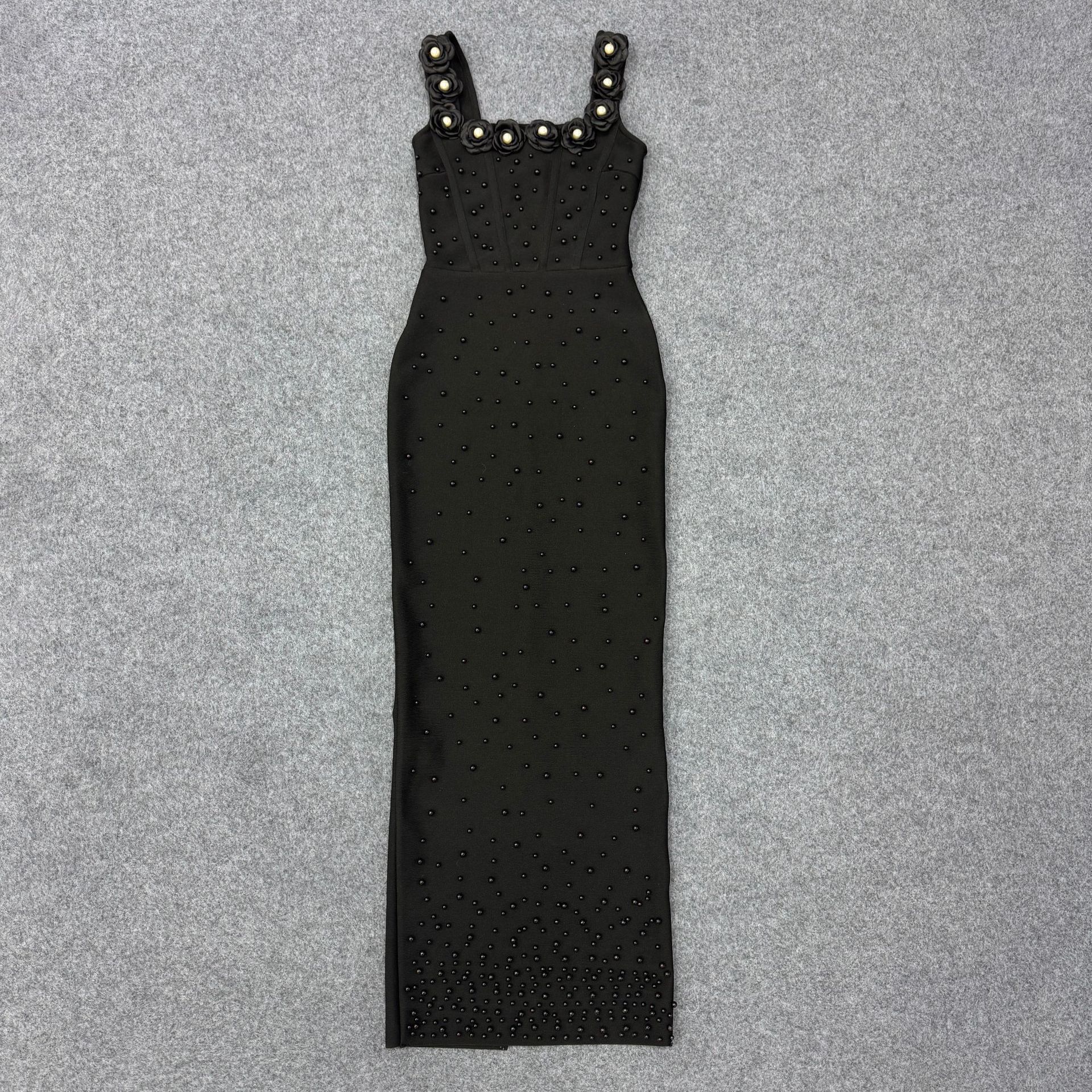 Women’s Floral Beaded Bandage Dress