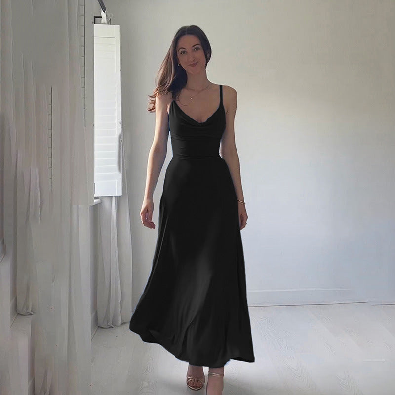 Sexy Slim Fit Collar Evening Gown
