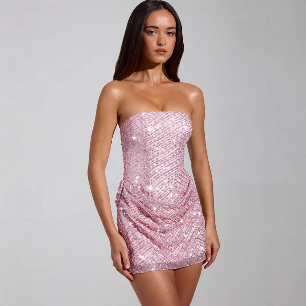 Fashionable Bodycon Tube Mini