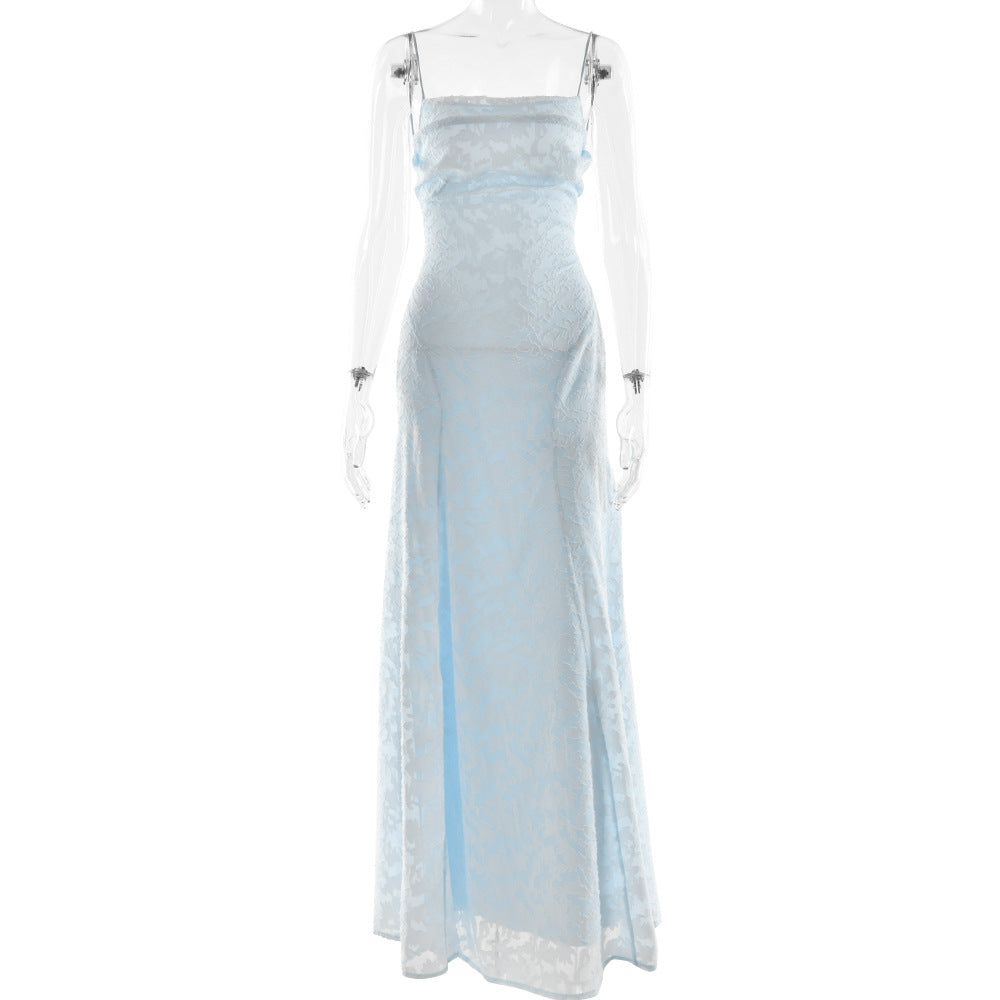 "SERAPHINA" Ethereal Chiffon Sling Maxi