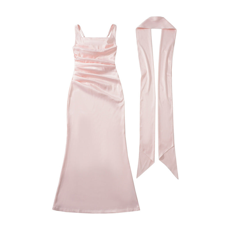 Women’s Square Neckline Sheath Dress