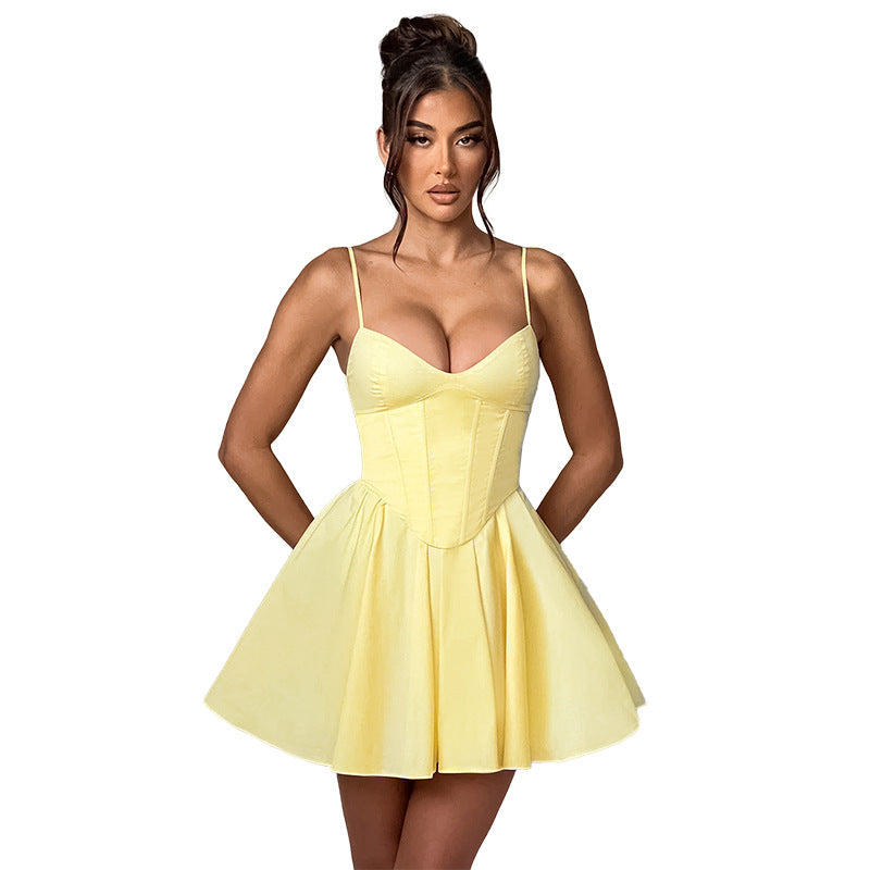 Cinched Waist Slim-Fit