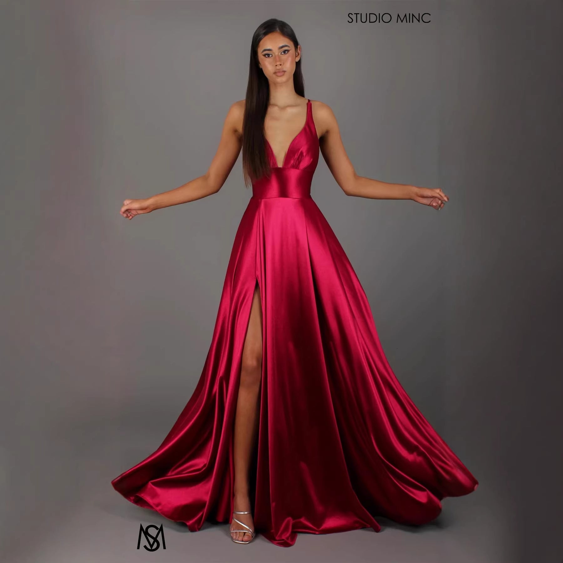 Sophisticated Solid Color Midi