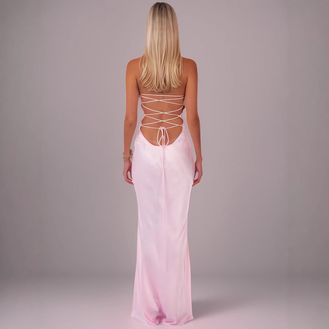 Backless Tie up Bodycon