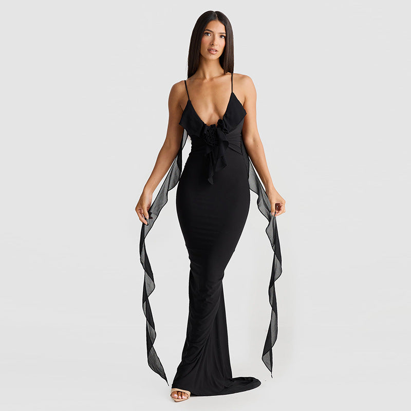 Women’s Fashion Suspender Dress