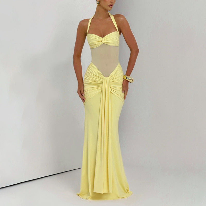 Lady Temperament Hip-Bag Dress