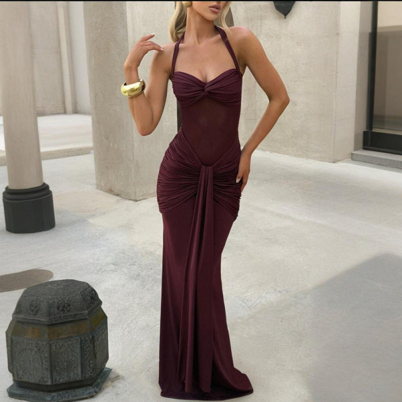 Lady Temperament Hip-Bag Dress