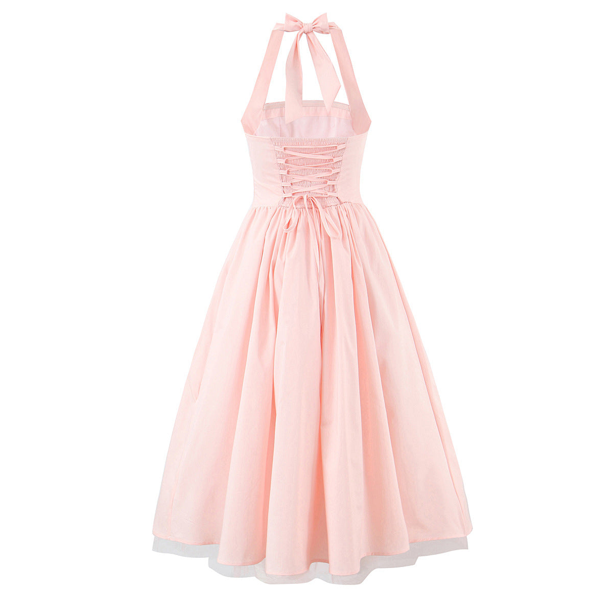 Women’s Hard Mesh Neck-Hanging Gown