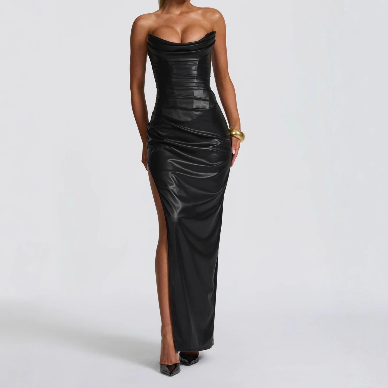Sexy Side Slit Slim Fit Gown