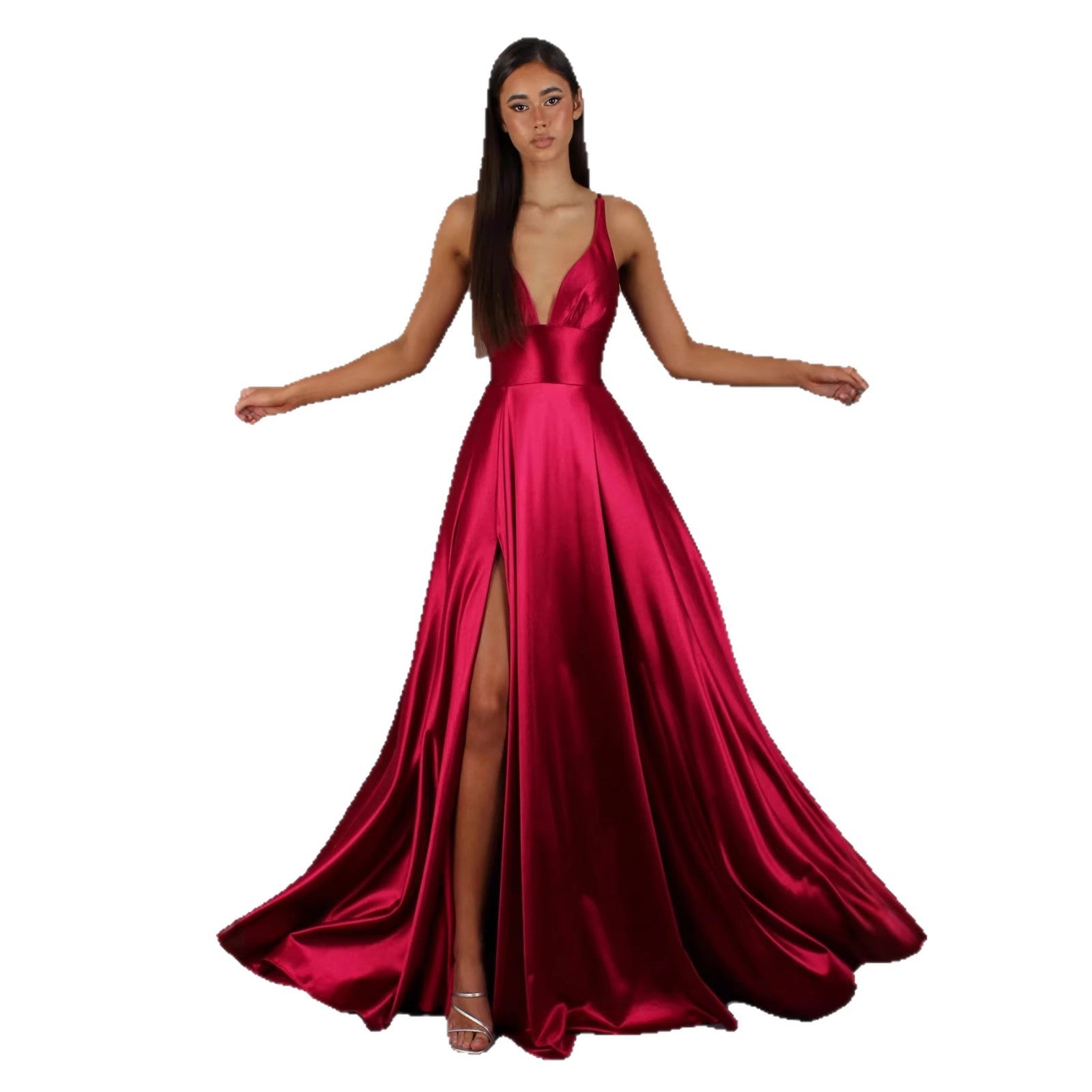 Sophisticated Solid Color Midi