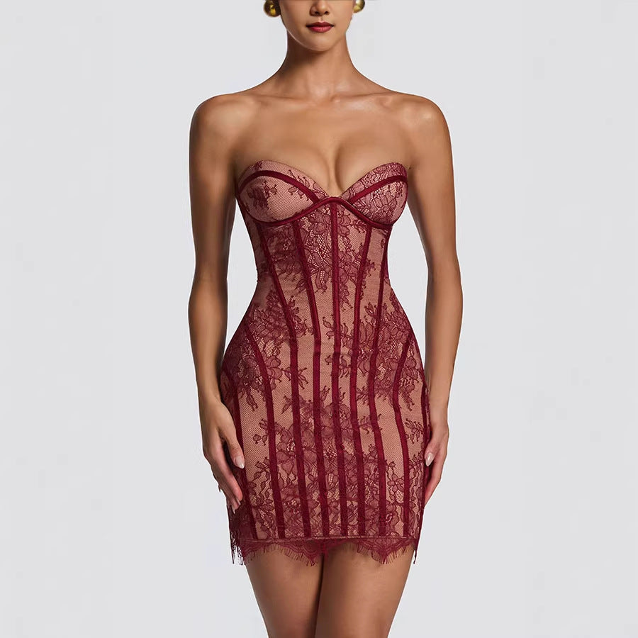 Sexy Slim-Fit Underwire Mini