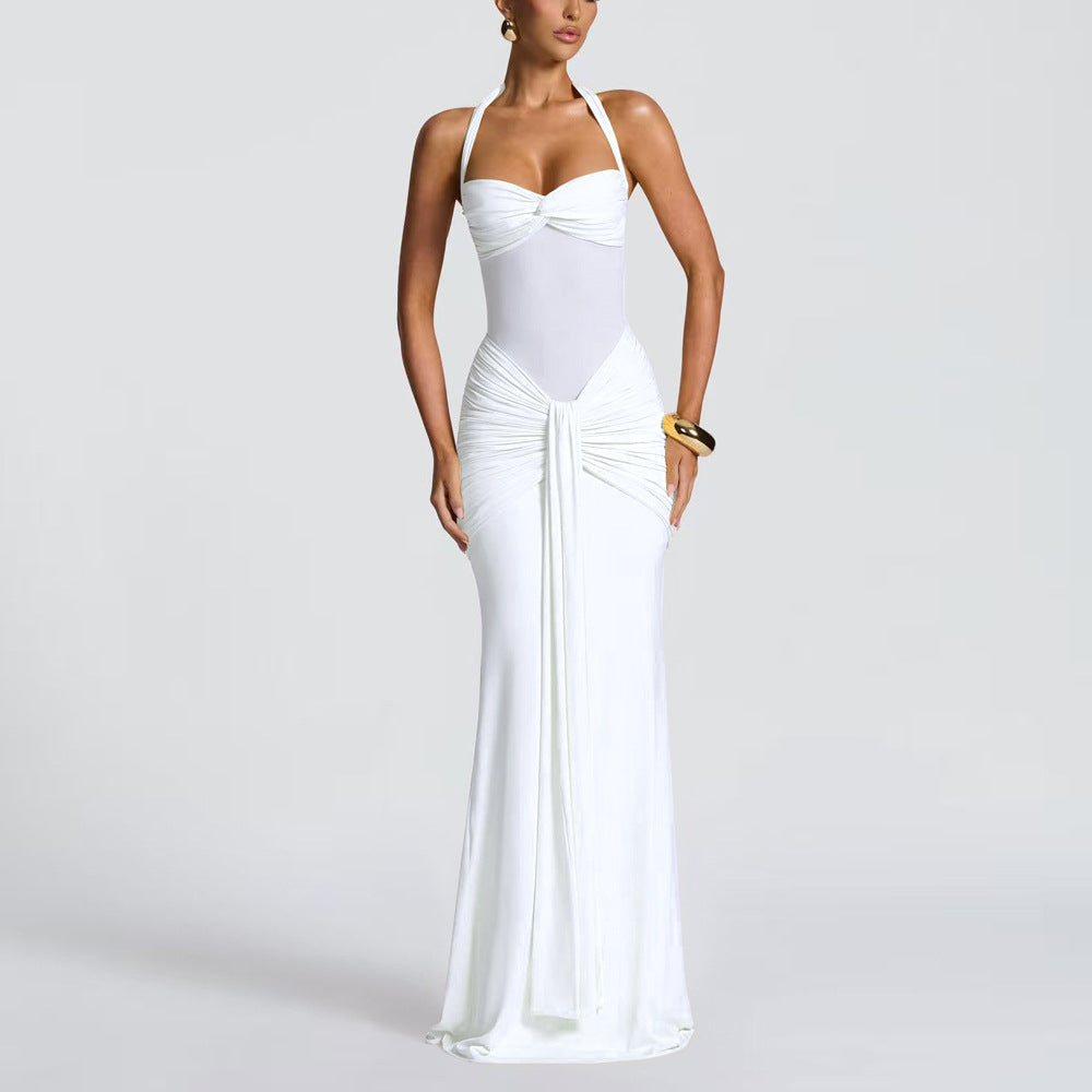 Lady Temperament Hip-Bag Dress