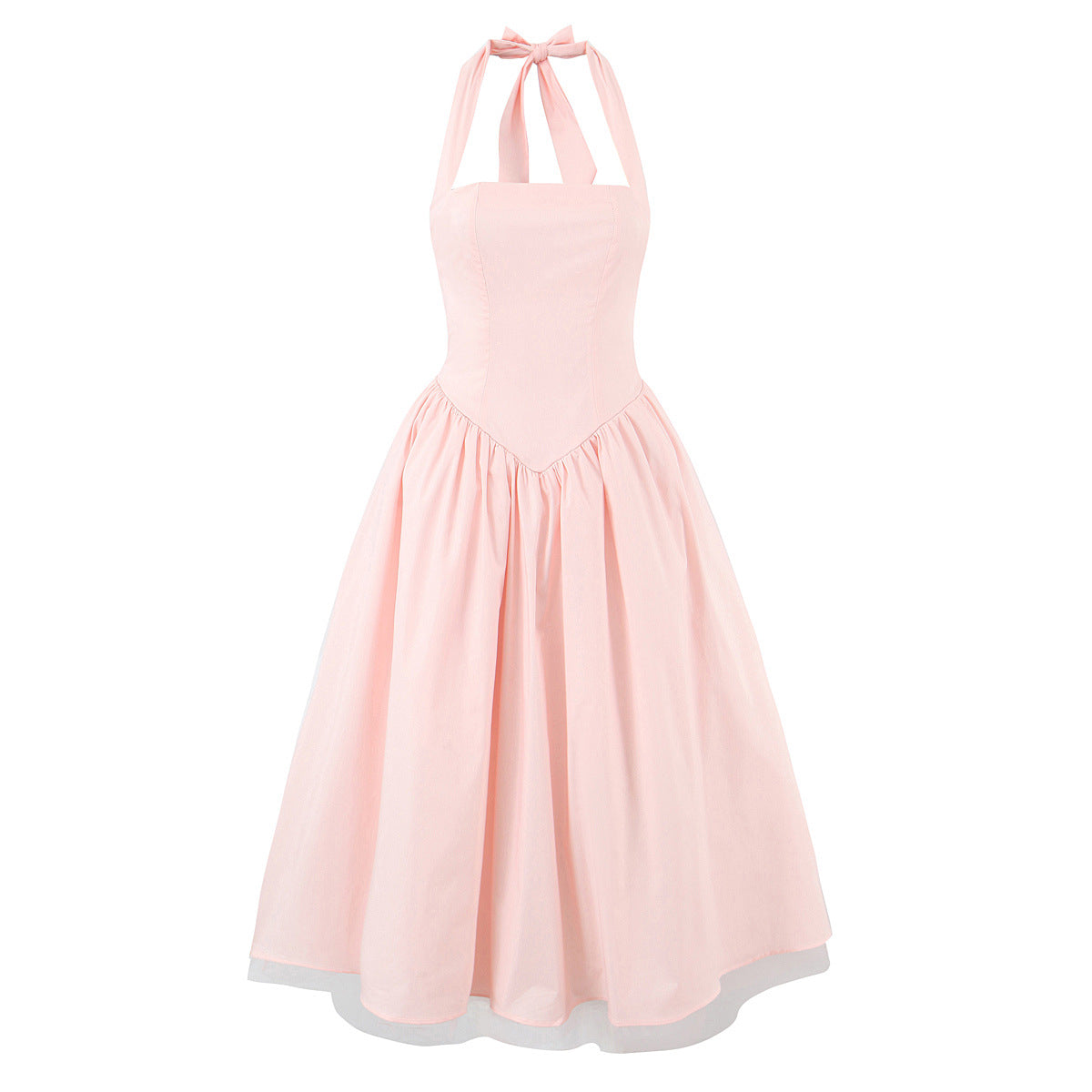 Women’s Hard Mesh Neck-Hanging Gown
