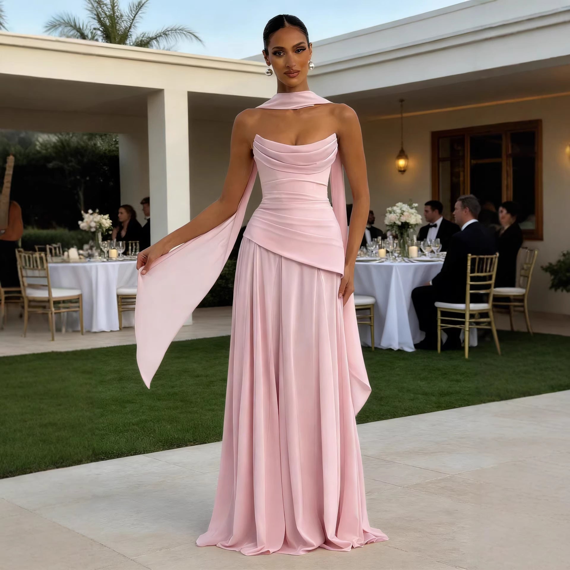 Women’s Strapless Bandage Dress
