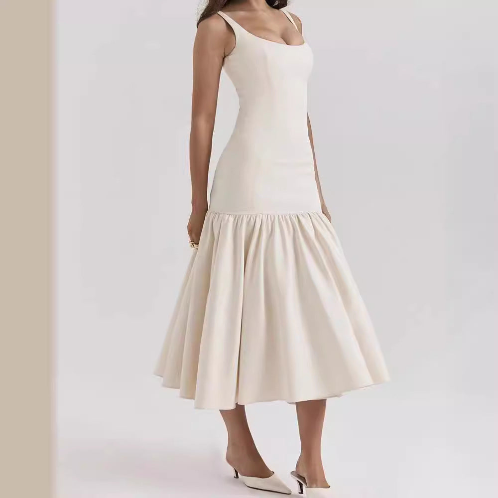 Women’s Round Neck Sleeveless Dress