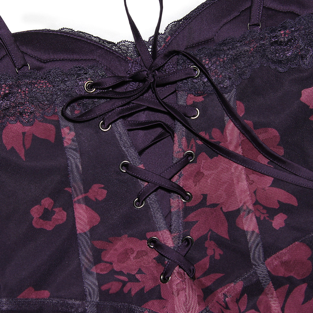 Women’s Printed Suspender Dress
