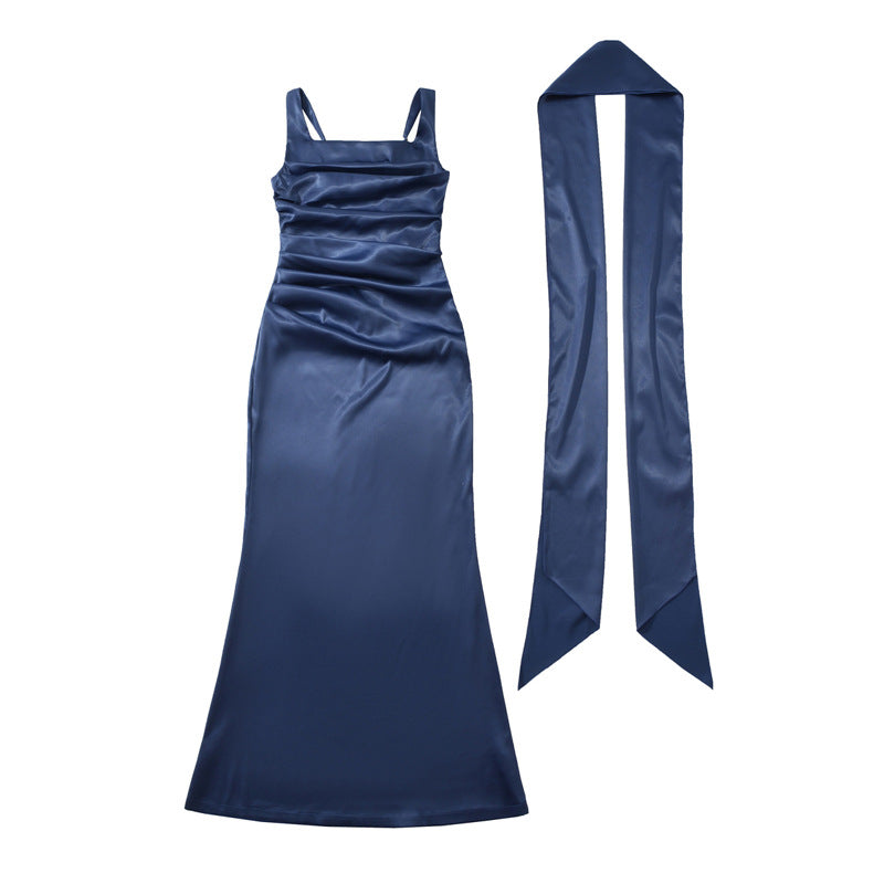 Women’s Square Neckline Sheath Dress