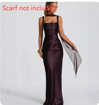 Sexy Slim Fit Solid Color Bodycon