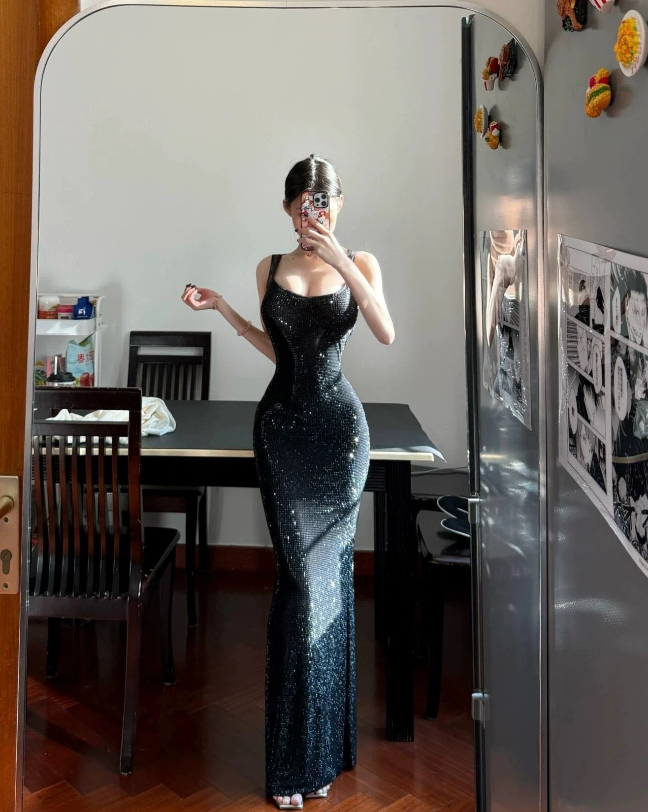 The Midnight Paris Crystal Bodycon