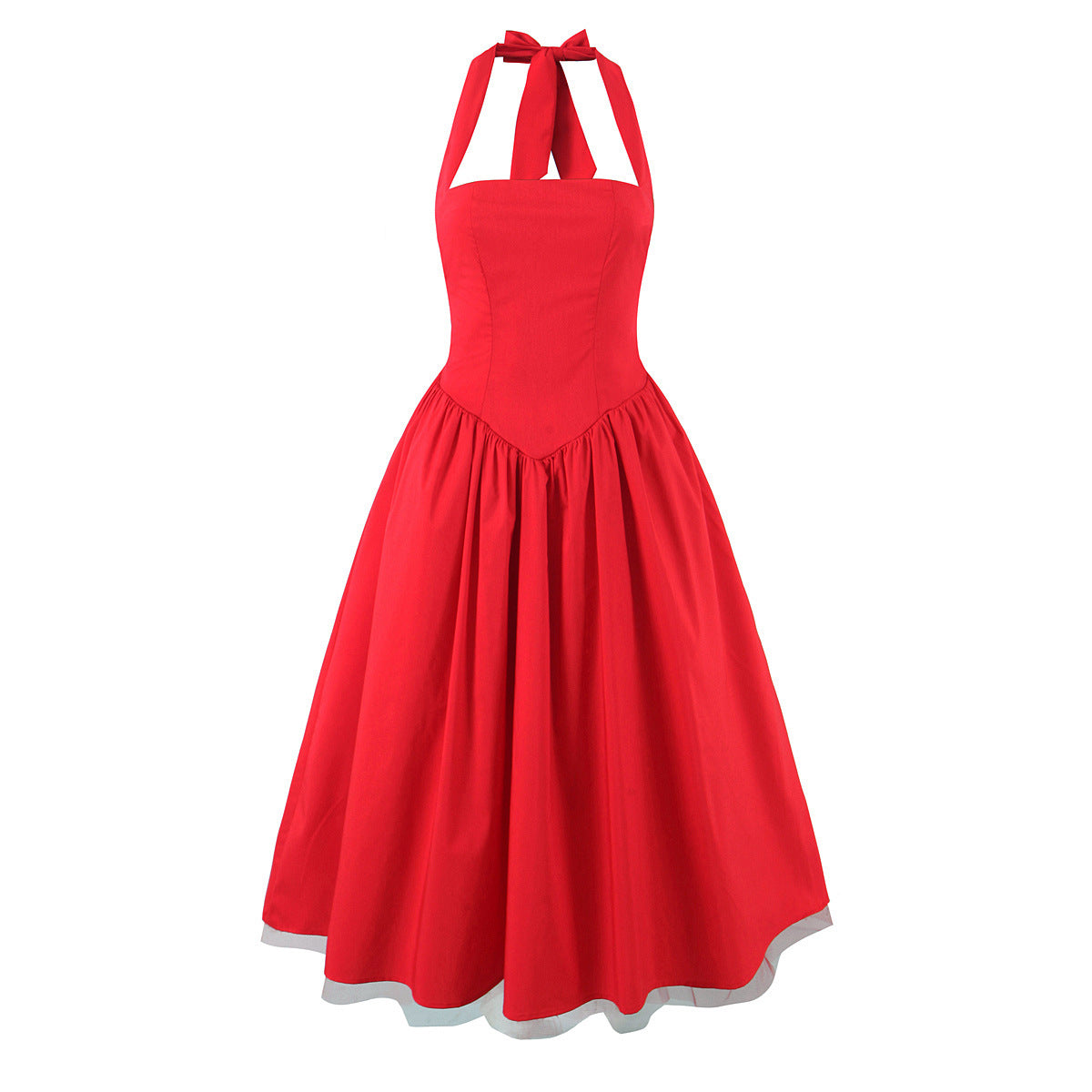 Women’s Hard Mesh Neck-Hanging Gown