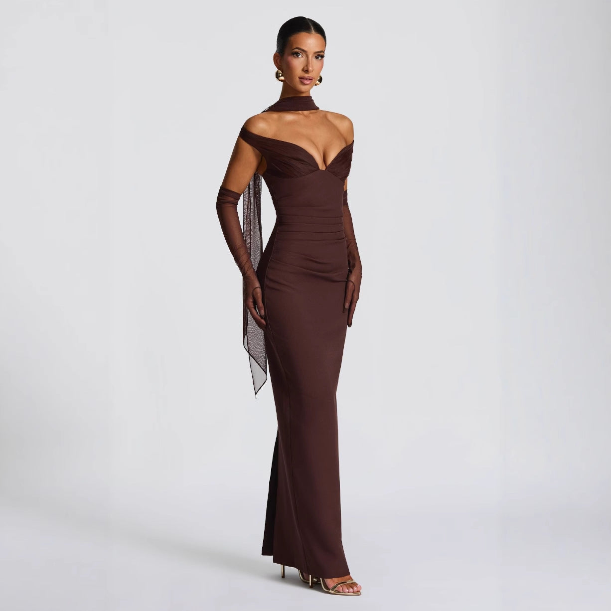 Sexy Snatched Waist Minimalist Gown