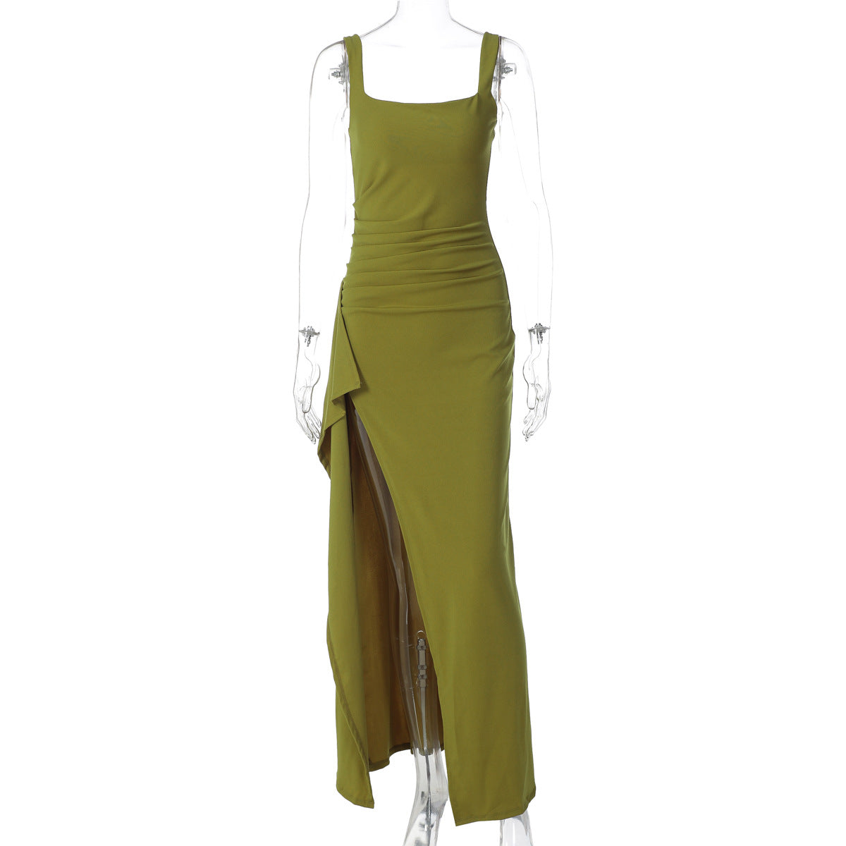 Personalized Sling High-Slit Maxi Dress