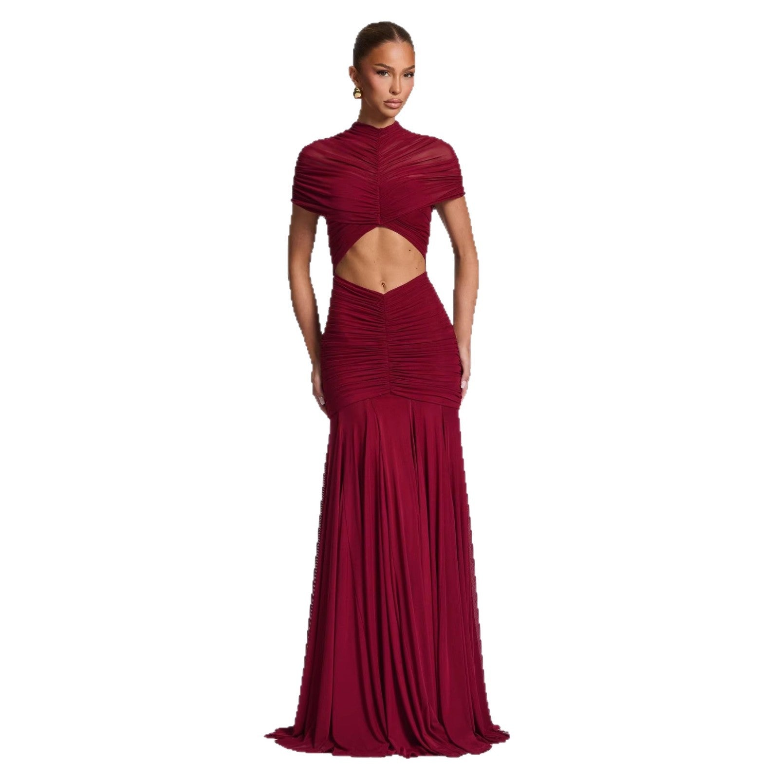 Sexy High-Waist Figure-Hugging Dress