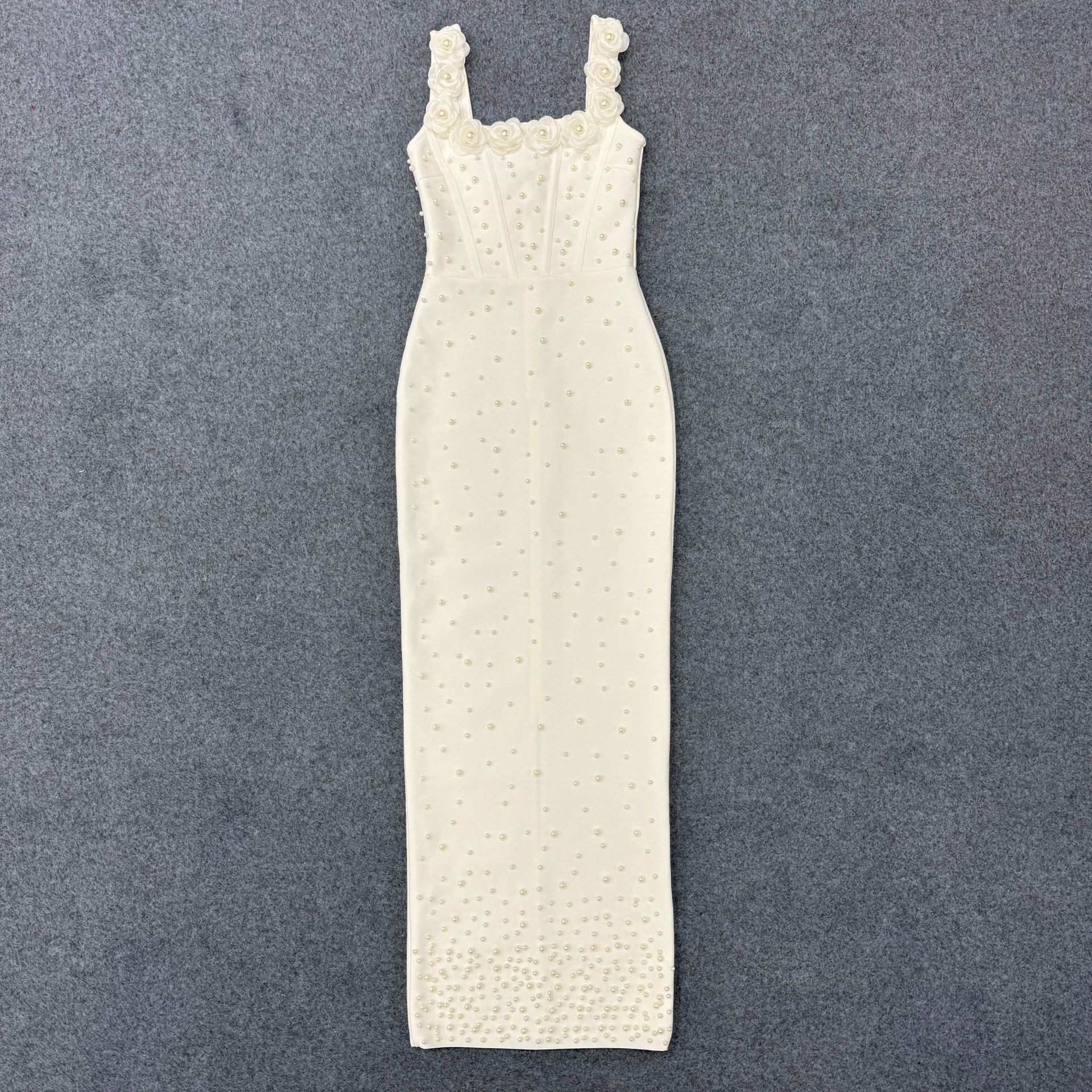 Women’s Floral Beaded Bandage Dress