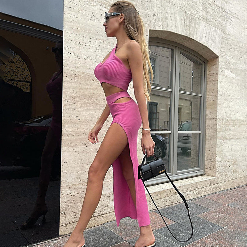 Women’s Sloping Shoulder Crop Top
