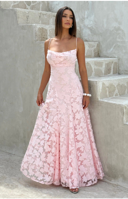"SERAPHINA" Ethereal Chiffon Sling Maxi