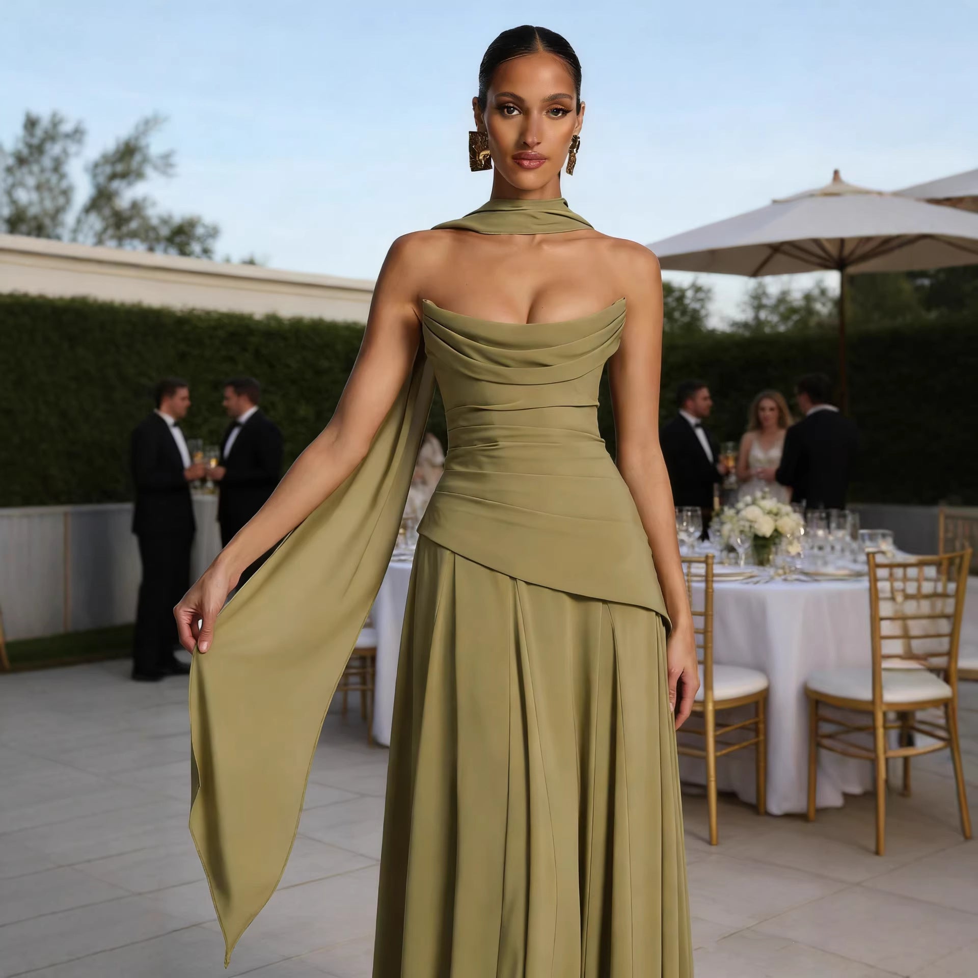 Women’s Strapless Bandage Dress