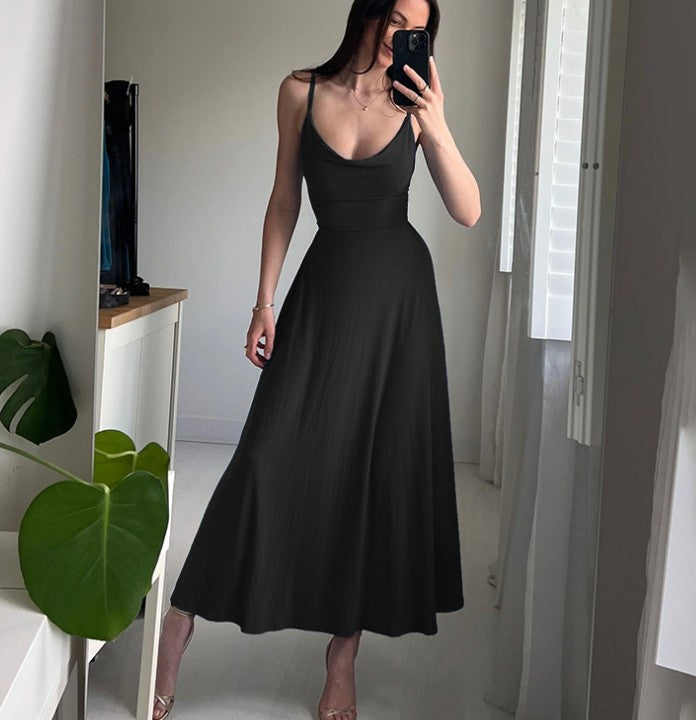 Sexy Slim Fit Collar Evening Gown