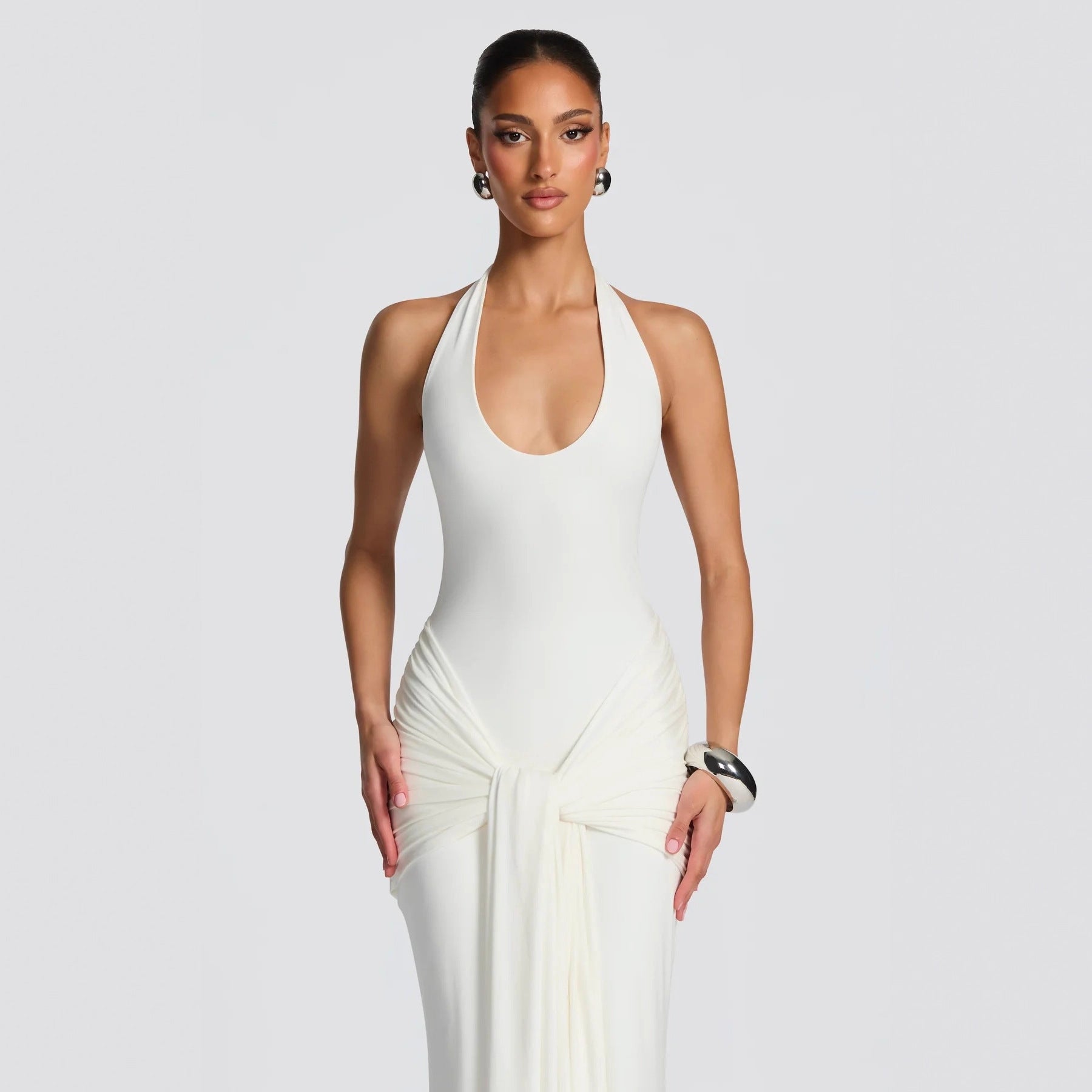 Minimalist Sculpt-Fit Dress