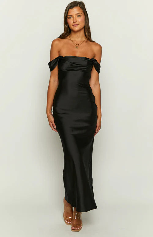 Women’s Hip-Hugging Backless Long Evening Gown