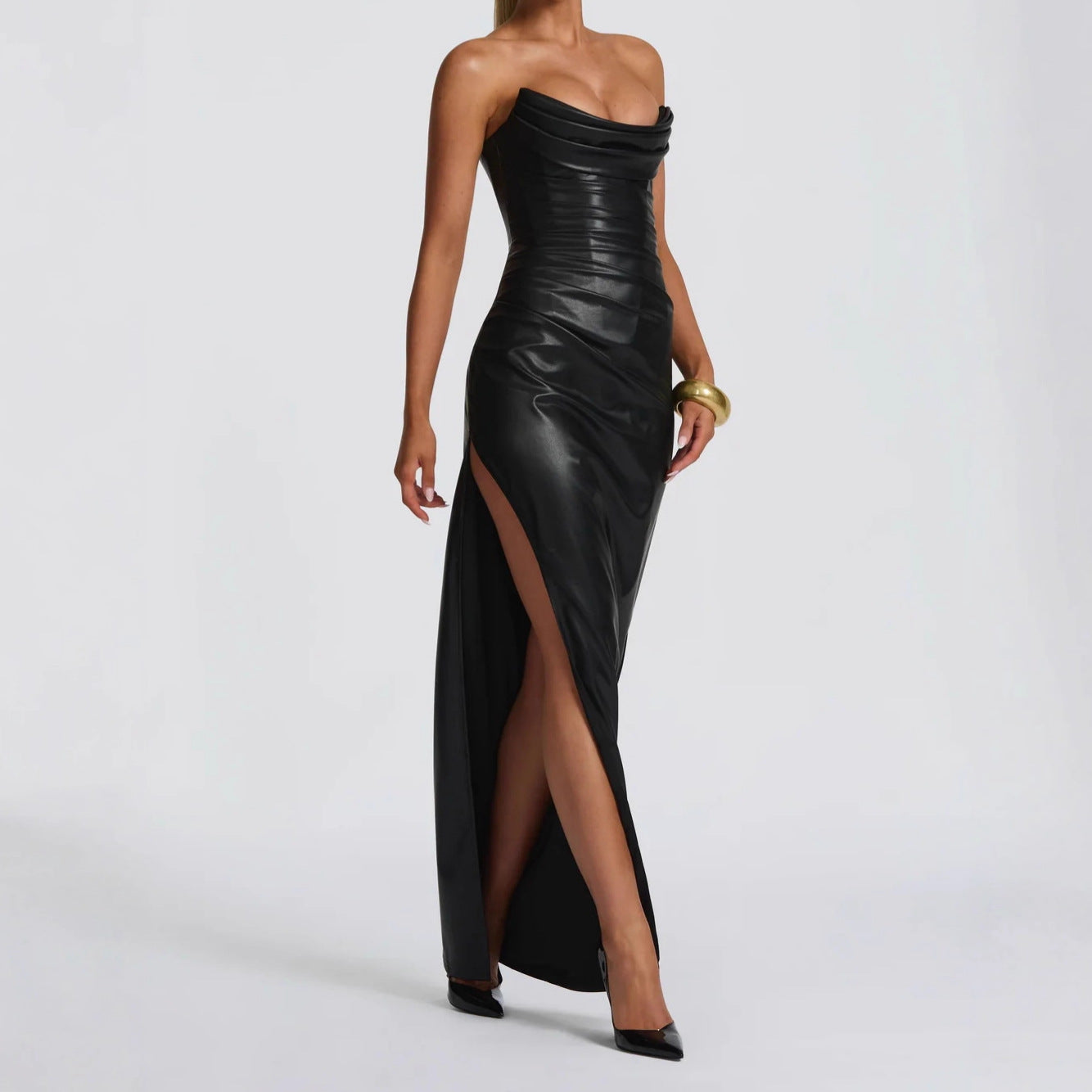 Sexy Side Slit Slim Fit Gown