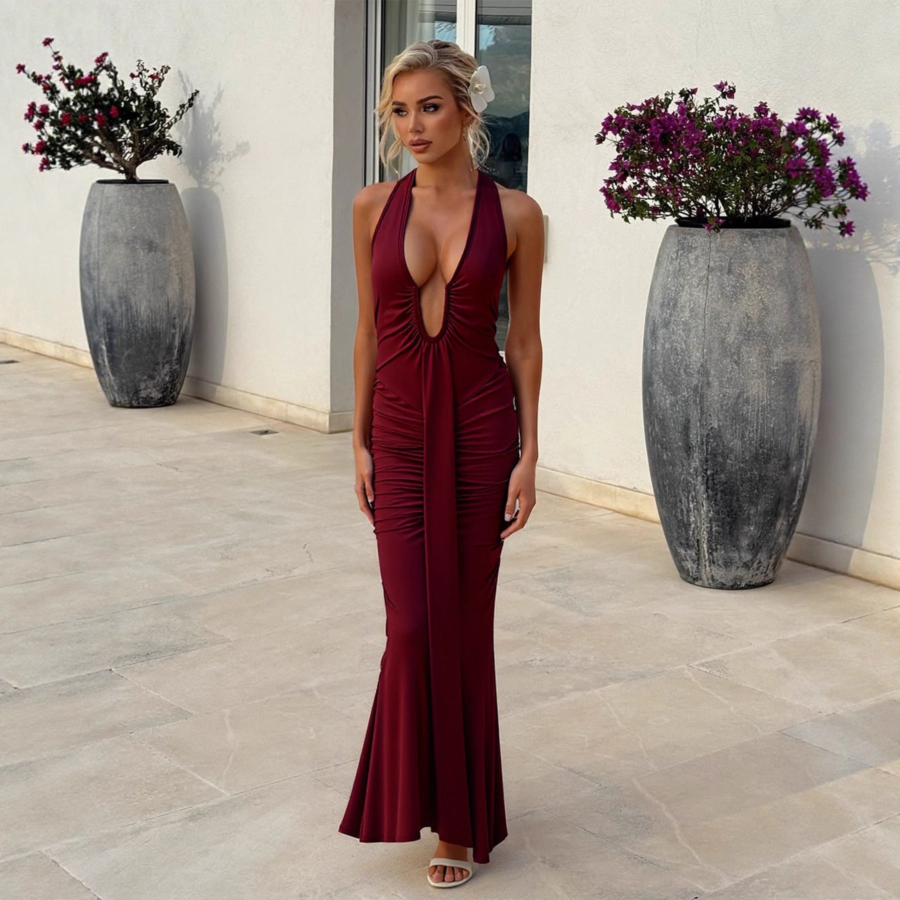 Sexy Slim-Fit Party Maxi