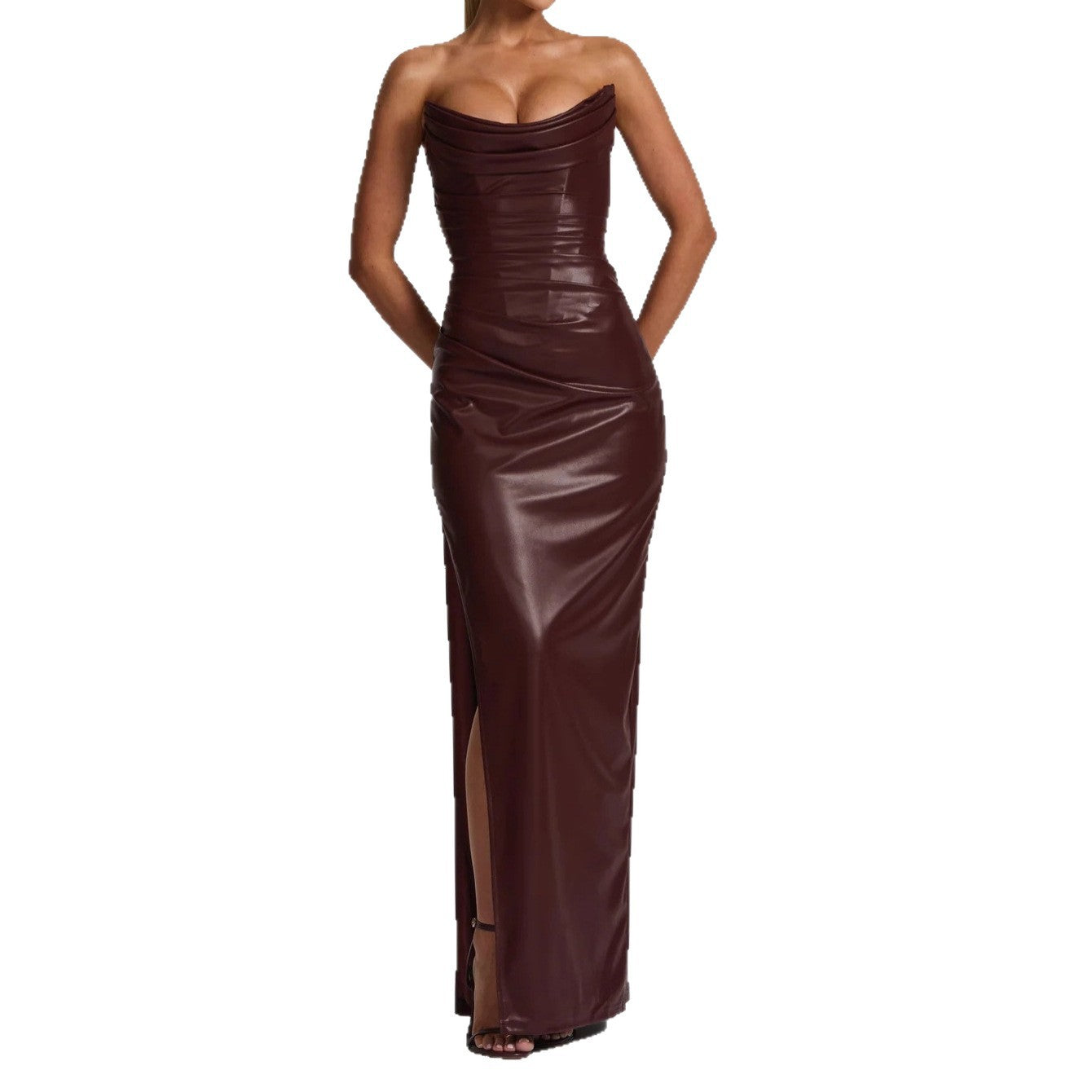 Sexy Side Slit Slim Fit Gown