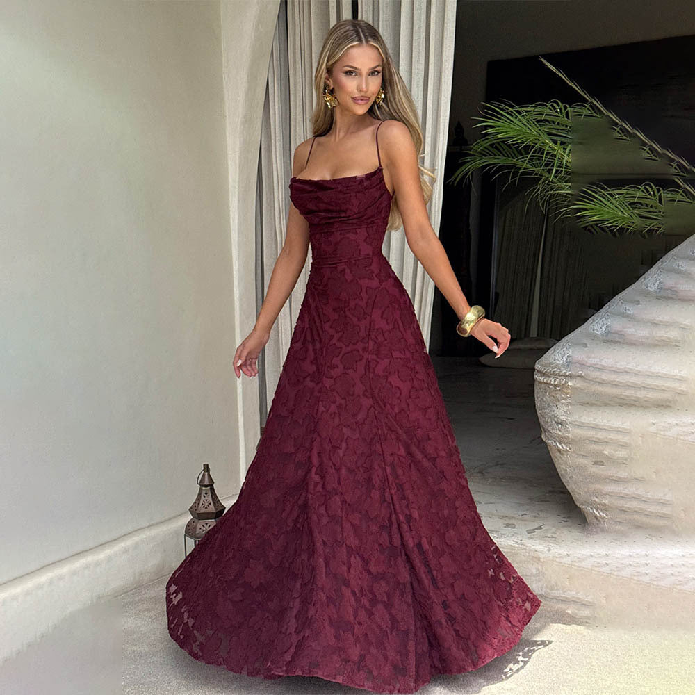 "SERAPHINA" Ethereal Chiffon Sling Maxi