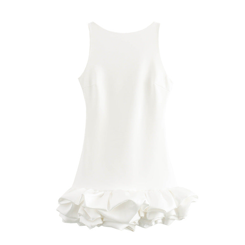The Bianca Pearl Frill Mini