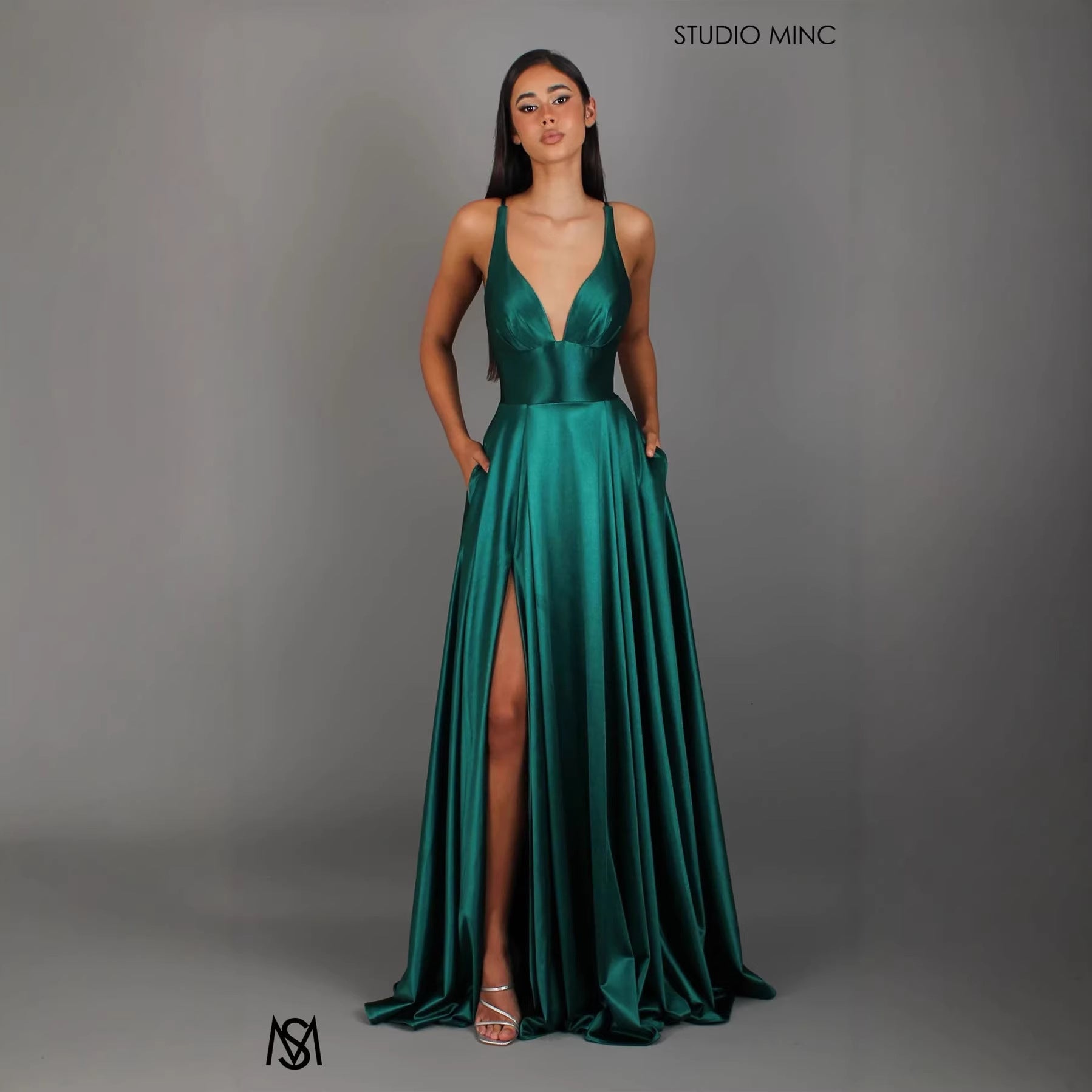 Sophisticated Solid Color Midi
