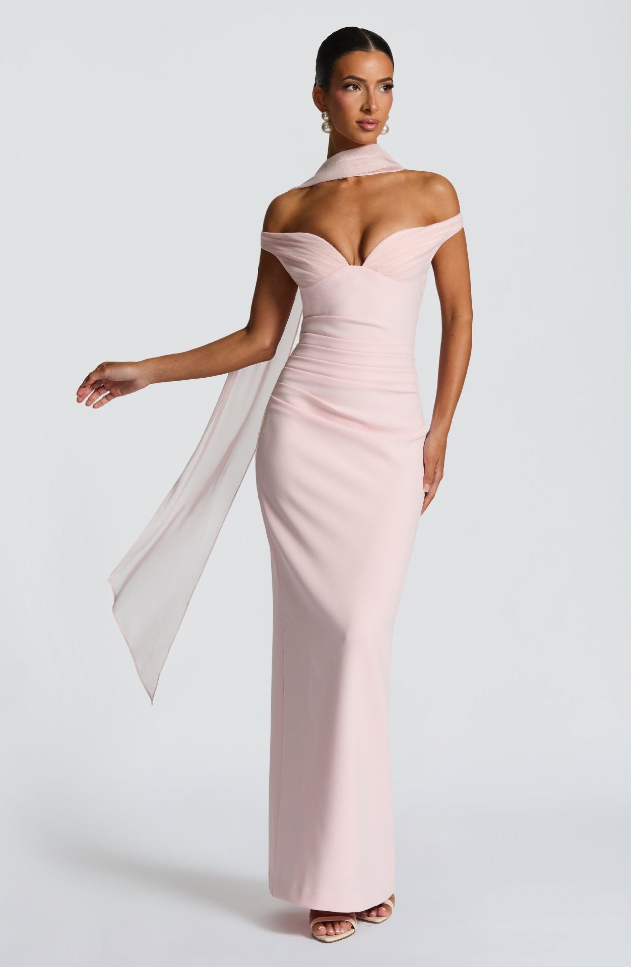 Sexy Snatched Waist Minimalist Gown