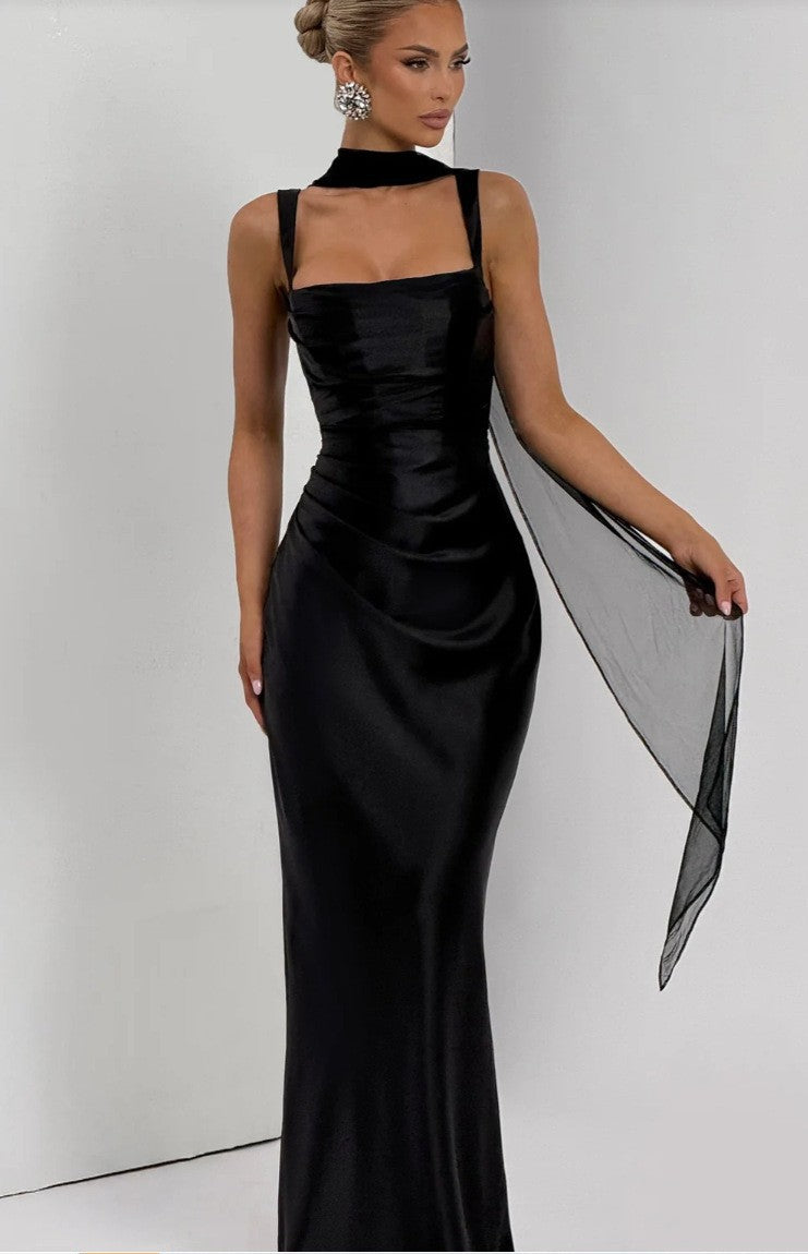 Sexy Slim Fit Solid Color Bodycon