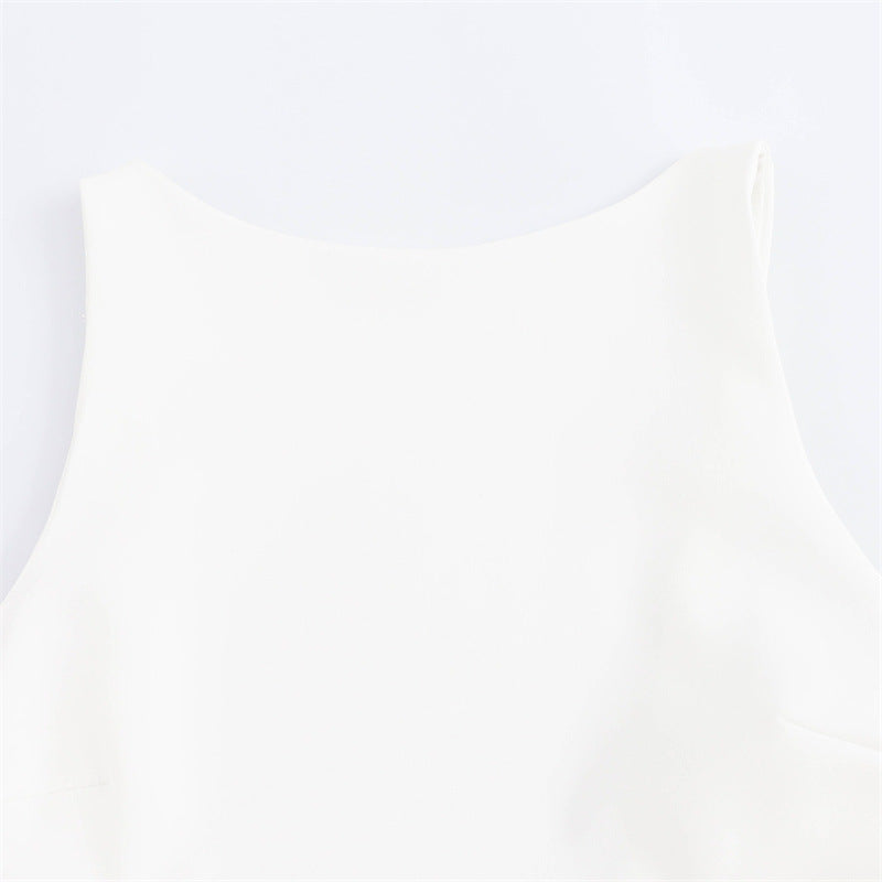 The Bianca Pearl Frill Mini