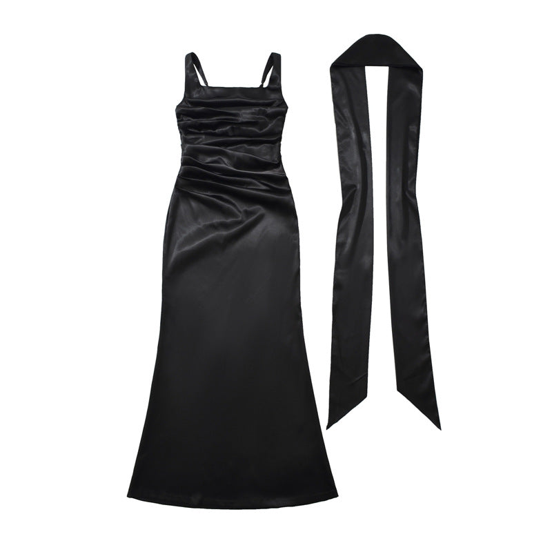 Women’s Square Neckline Sheath Dress