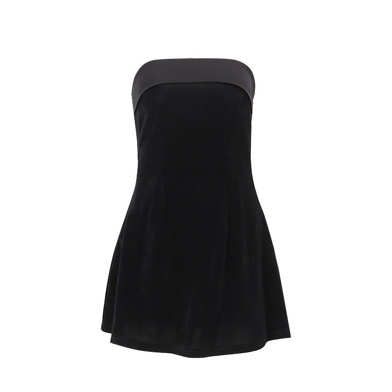 Women’s Slim Tube-Top A-Line Mini