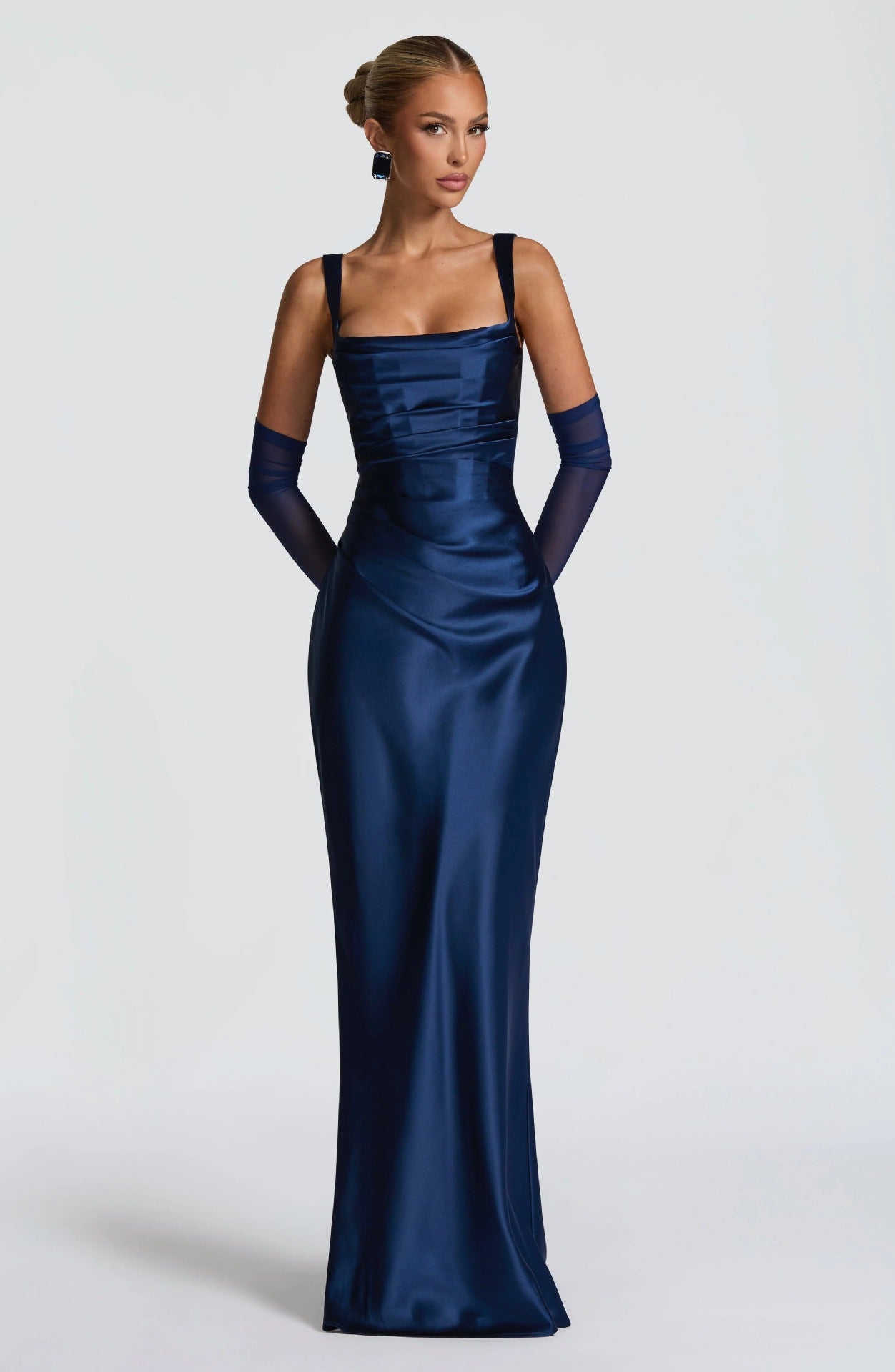 Sexy Slim Fit Solid Color Bodycon